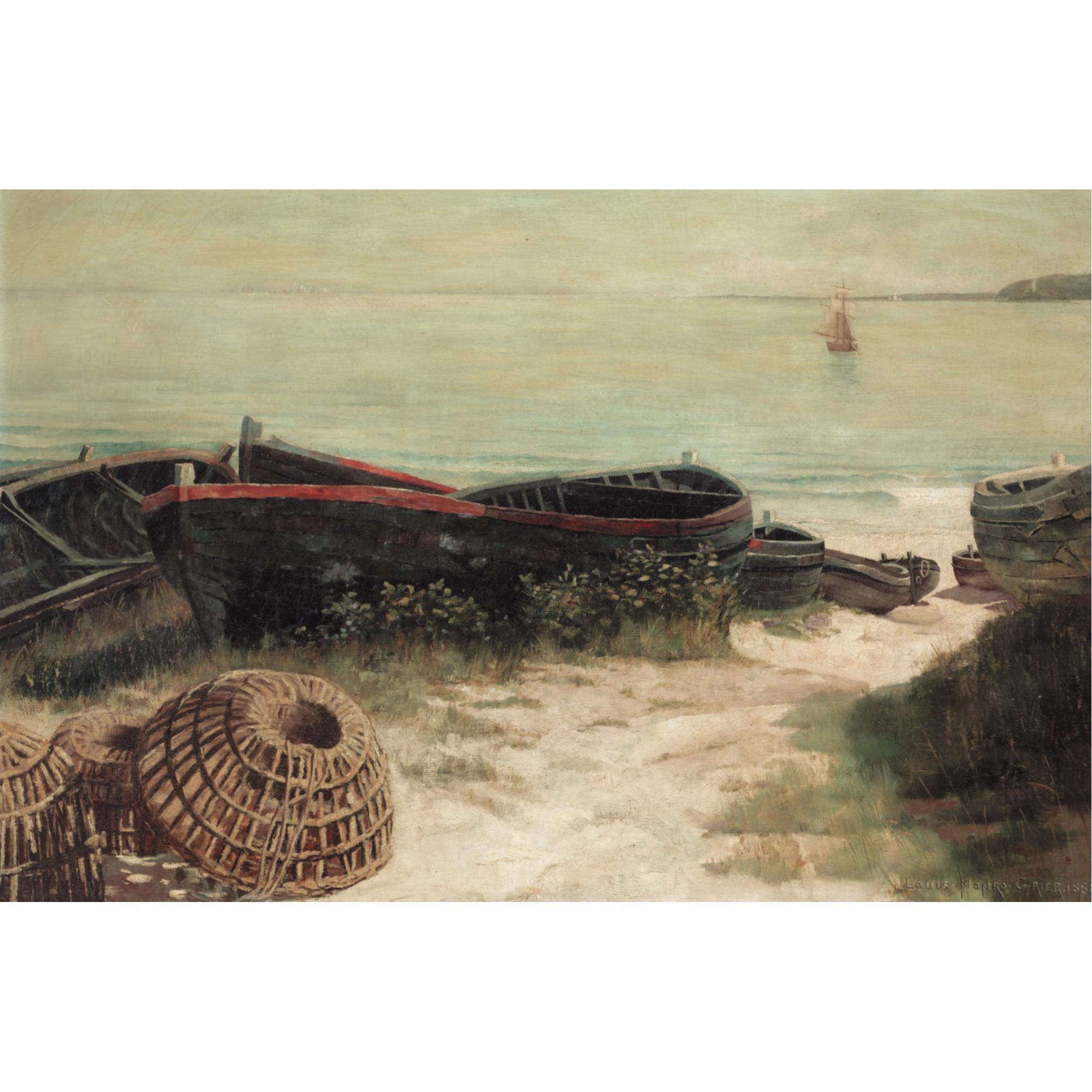 Louis Monro Grier - Fishing Boats