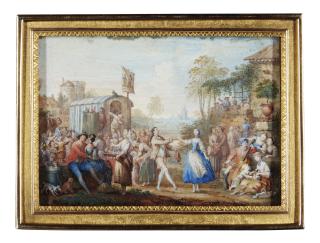 Louis-Nicolas Van Blarenberghe - A Village Fête