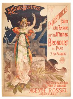Louis Oury - Affiches Illustrees, Brondert