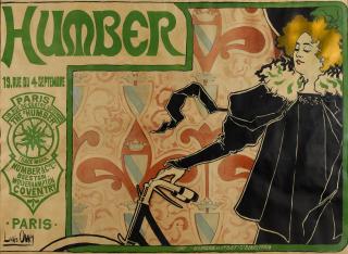 Louis Oury - Humber Bicycle