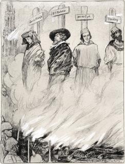 Louis Raemaekers - ‘De Kunst Gekruisigd’ [Art Cruicified]