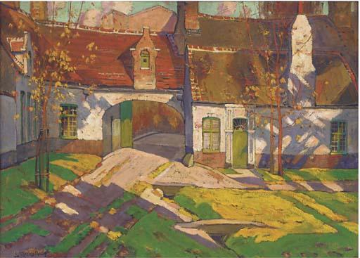 Louis Reckelbus - Au Bréguinage de Bruges