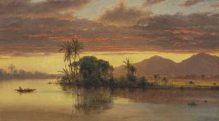 Louis Rémy Mignot - Tropical Landscape