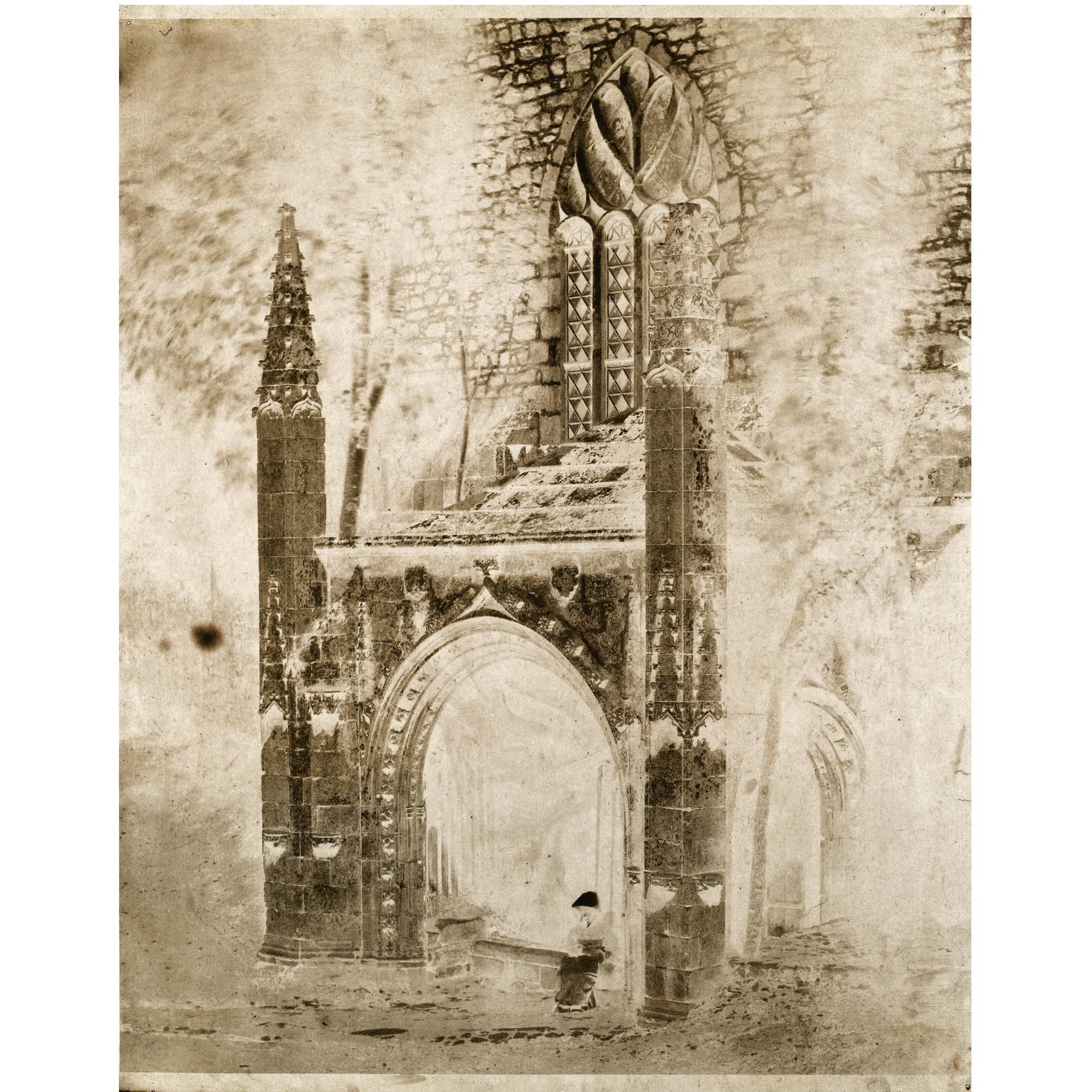 Louis-Rémy Robert - Church Porch, Côtes D\'Armor, C. 1852