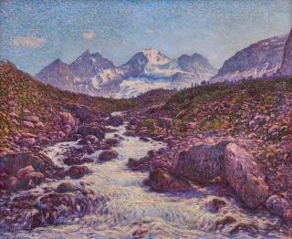 Louis Rheiner - Blümlisalp - Oberland, 1905