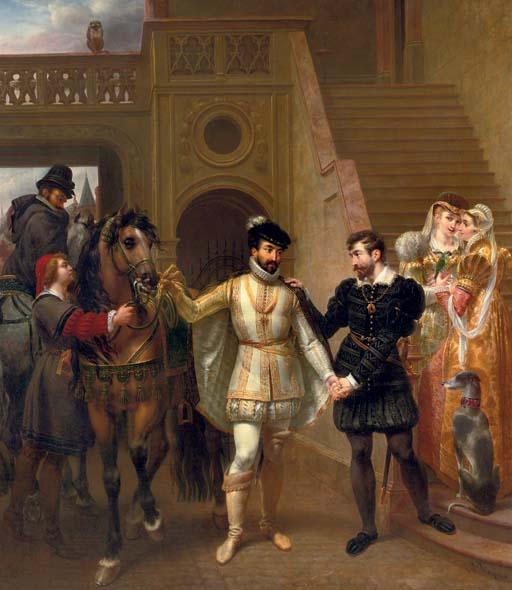 Louis Ricquier - A royal meeting