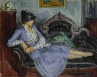 Louis Ritman - Blue Dress