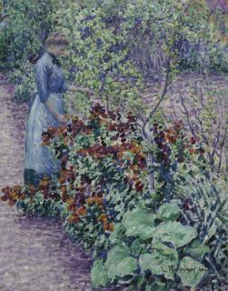 Louis Ritman - Garden In Giverny