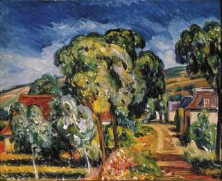 Louis Ritman - Village with Trees