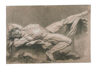 Louis-Rolland Trinquesse - Académie D\'Homme Nu Allongé