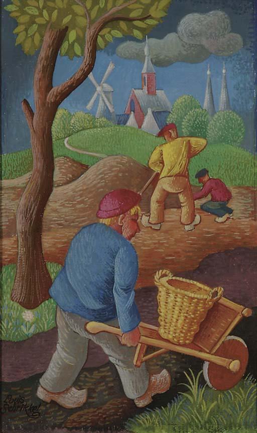 Louis Schrikkel - Farmers at work