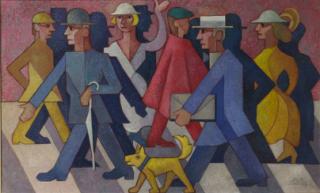 Louis Schrikkel - Oversteek Brompton Road