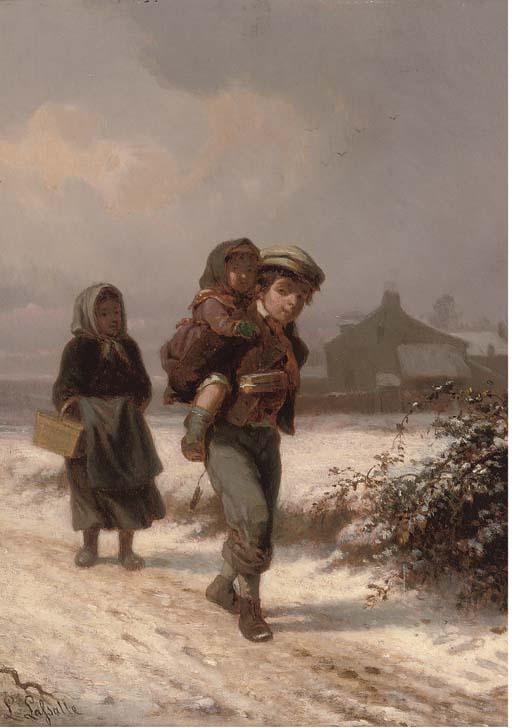 Louis Simon Cabaillot Lassalle - Homeward bound