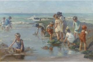 Louis Soonius - Playing on the beach