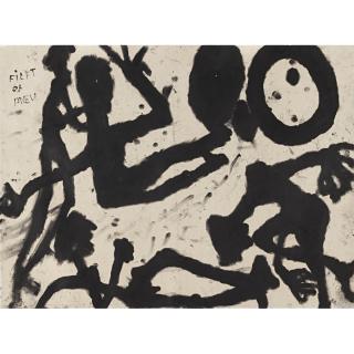 Louis Soutter - Filet Et Pneu Group Of Persons With Tyre