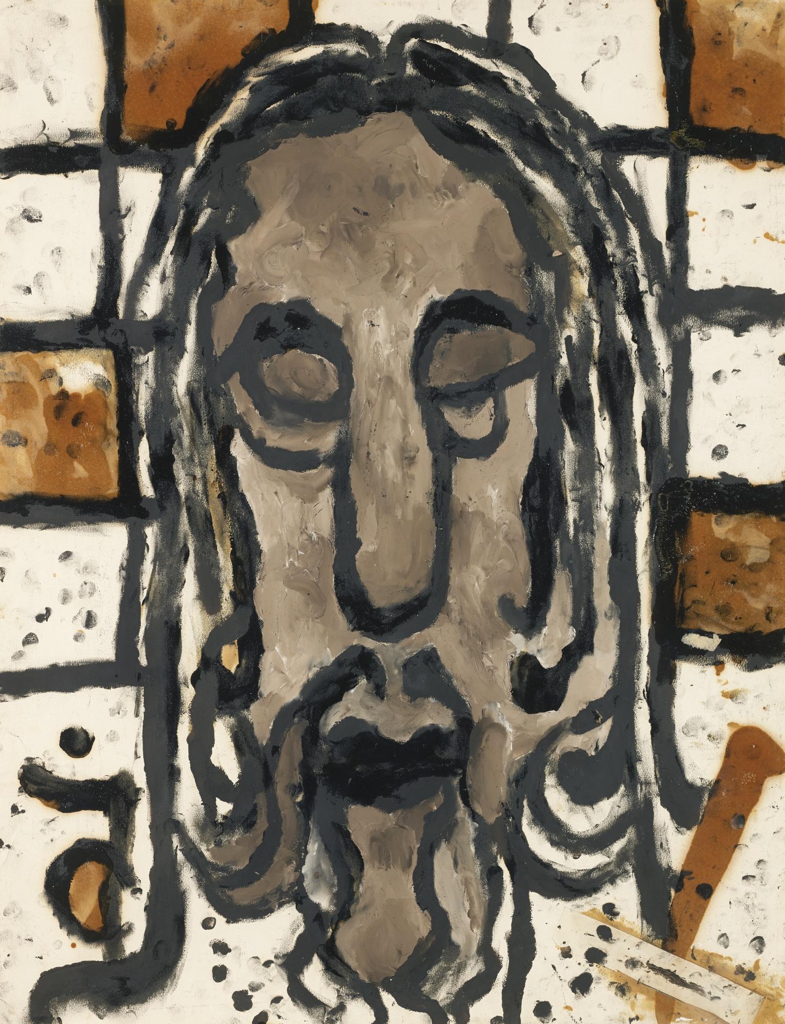 Louis Soutter - Tête De Christ