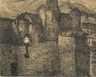 Louis Soutter - Ville La Nuit