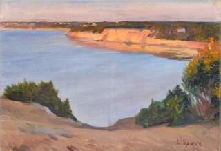 Louis Sparre - Evening Landscape.