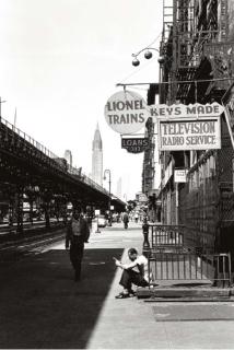 Louis Stettner - Beside 3rd Ave. El, NYC, 1953