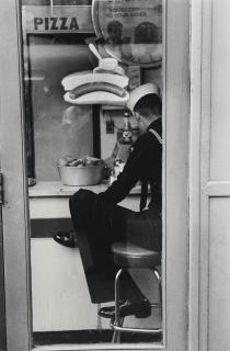 Louis Stettner - Times Square Sailor, c. 1952