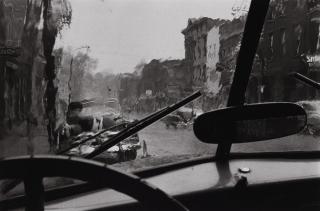 Louis Stettner - Windshield, Saratoga Springs, New York