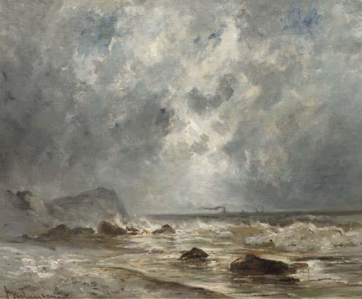 Louis Timmermans - A choppy surf