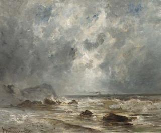 Louis Timmermans - A choppy surf