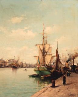 Louis Timmermans - The Port of Bruges