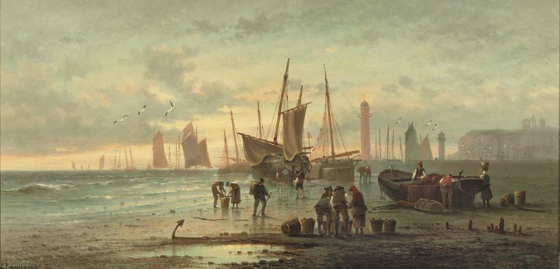 Louis Timmermans - Waiting For The Tide, Whitby