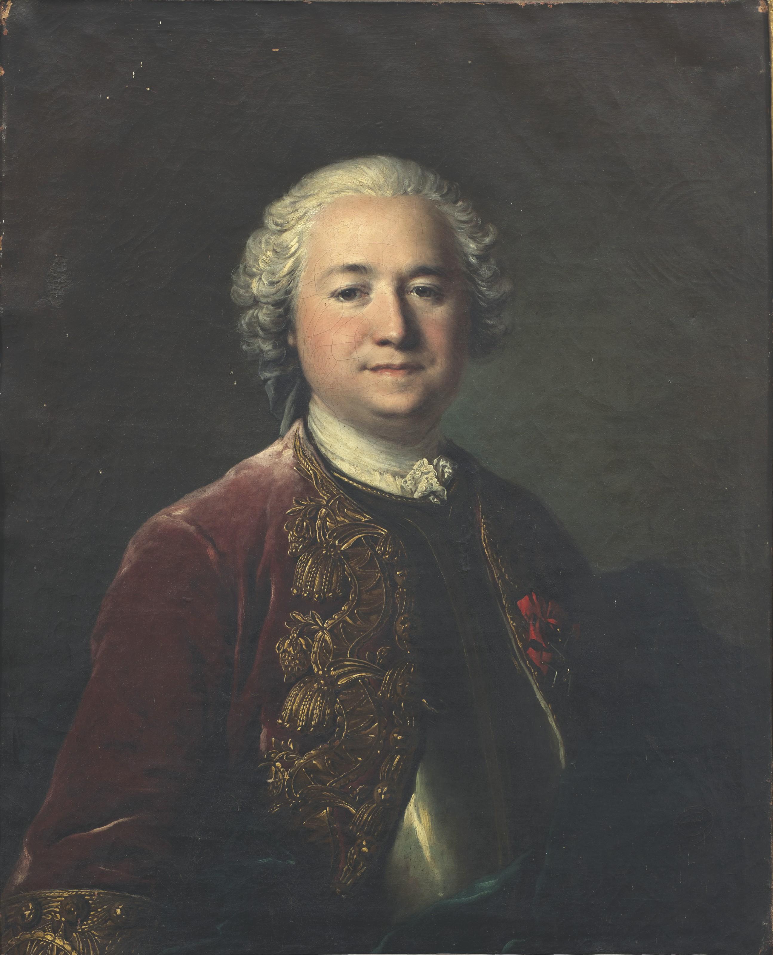 Louis Tocqué - Portrait de Jean-Nicolas Mégret de Sérilly (1702-1752), en buste