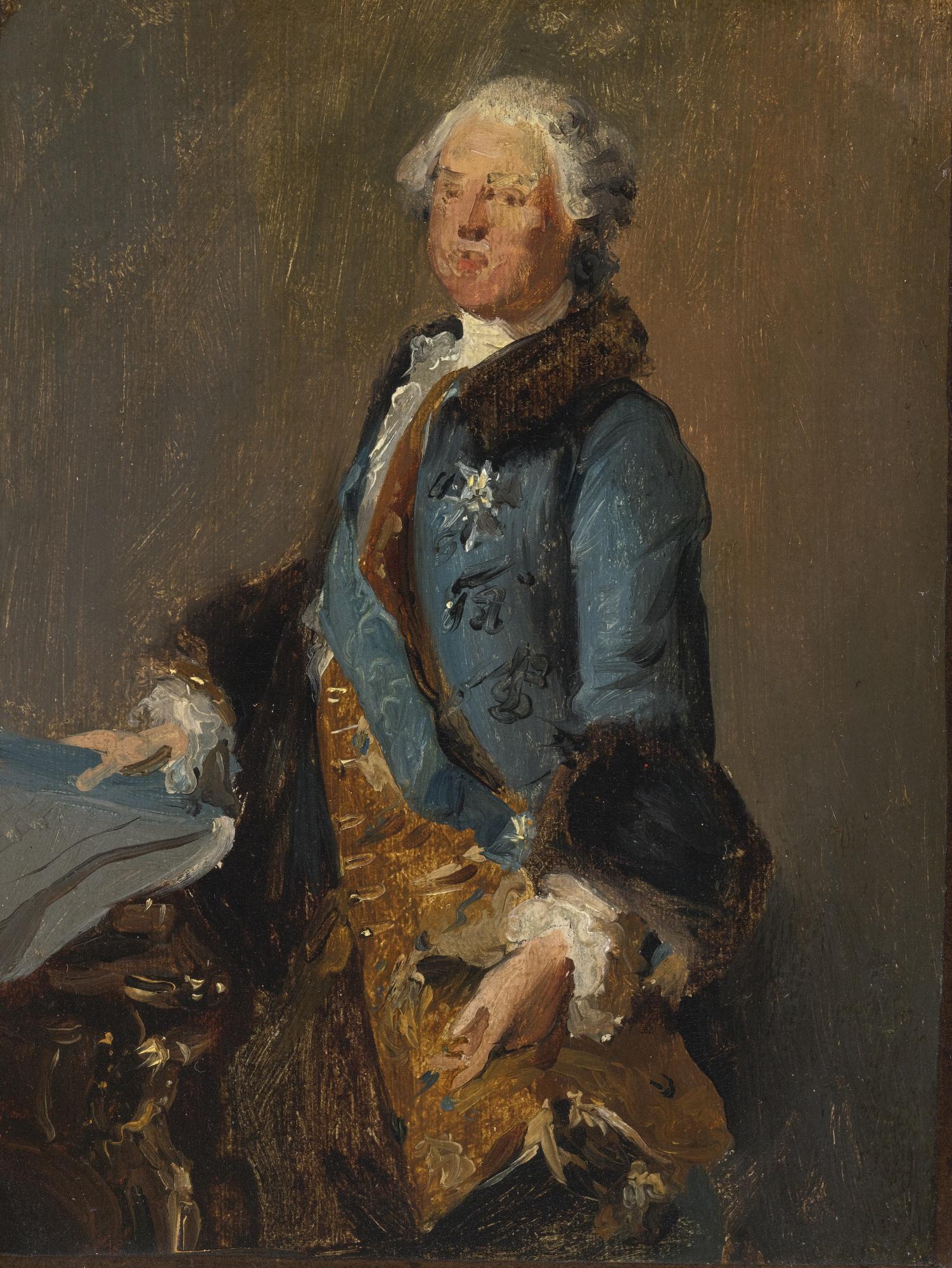 Louis Tocqué - Portrait Of Abel François Poisson, Marquis De Marigny