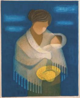 Louis Toffoli - Vierge à l\'enfant