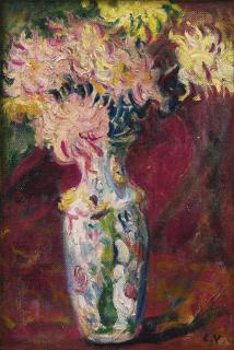 Louis Valtat - Bouquet De Dahlias