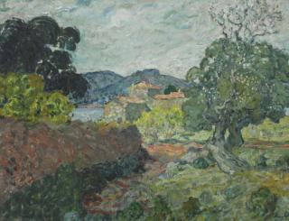 Louis Valtat - Château Et La Ferme À Agay
