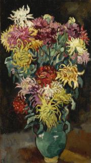 Louis Valtat - Dahlias À La Cruche Verte