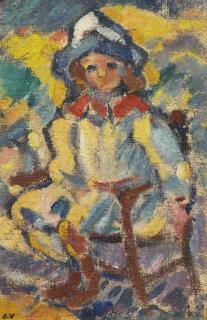 Louis Valtat - Enfant Assis