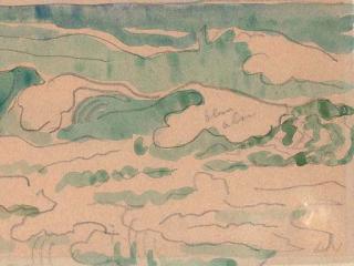 Louis Valtat - Etude de brisants