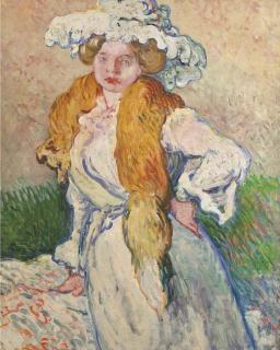 Louis Valtat - Femme au renard