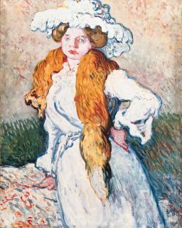 Louis Valtat - Femme au renard