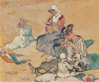 Louis Valtat - Femmes à l\'ouvrage