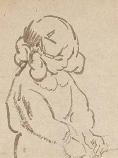 Louis Valtat - Jeune fille