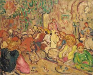 Louis Valtat - Le café Maure, Alger