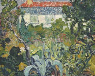 Louis Valtat - Le jardin de la maison au toit rouge