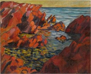 Louis Valtat - Les Roches Rouges D\'Anthéor