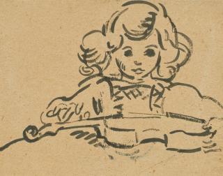 Louis Valtat - Mädchenbildnis.