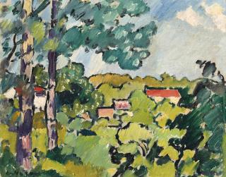 Louis Valtat - Maison à Choisel