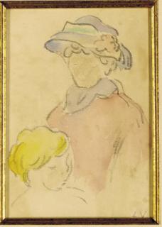 Louis Valtat - Mother and child