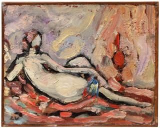 Louis Valtat - Nu rose