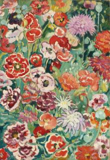 Louis Valtat - Panneau De Fleurs