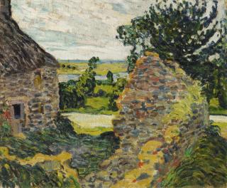 Louis Valtat - Paysage Avec Chaumière, Normandie